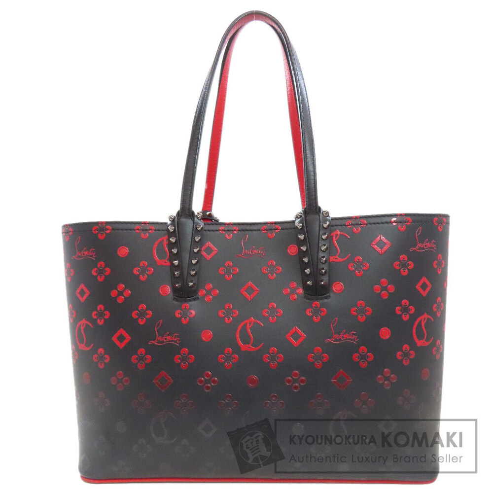 Christian Louboutin Kabata Ruby Red the Sky tote bag calfskin